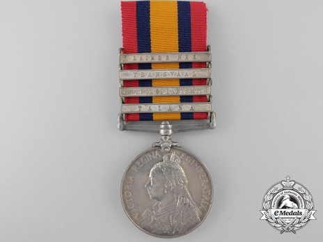 Silver Medal (with date removed, with 4 clasps) Obverse