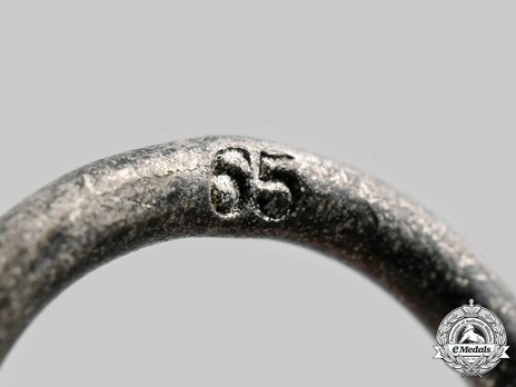 Iron Cross II Class, by Klein & Quenzer ("65") Maker Mark