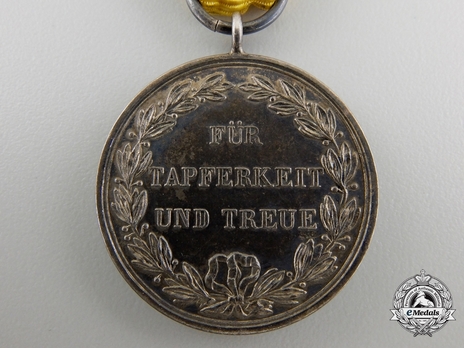 Military Merit Medal, Type V, in Silver (in silver) Reverse