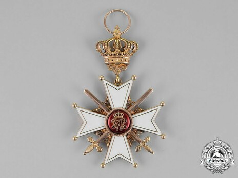 Order of Berthold I, Grand Cross with Swords (in gold) Obverse