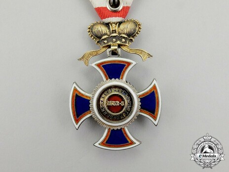 Order of Danilo I (Merit for the Independence), Type IV, IV Class, Officer Reverse