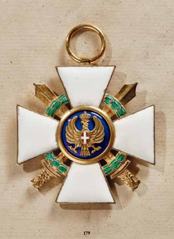 Order of the Roman Eagle, Grand Cross, in gold (with wreath and swords)