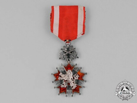 Order of the White Lion, Military Division, IV Officer 