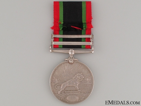 Silver Medal (with "ATWOT 1918"clasp, with "1328" date) Reverse