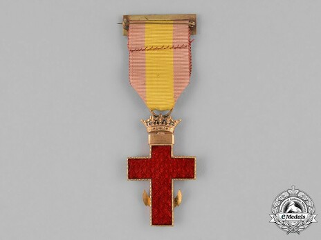 1st Class Cross (red distinction) Reverse