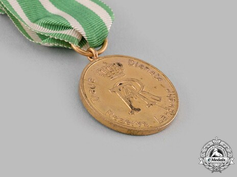 Reserve Long Service Decoration, II Class Medal Obverse