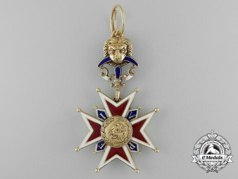Military Order of St. George, Knight's Cross Reverse