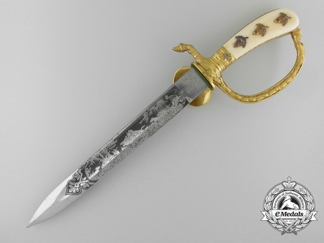 Forestry Administrative Official Hunting Cutlass by C. Eickhorn Reverse