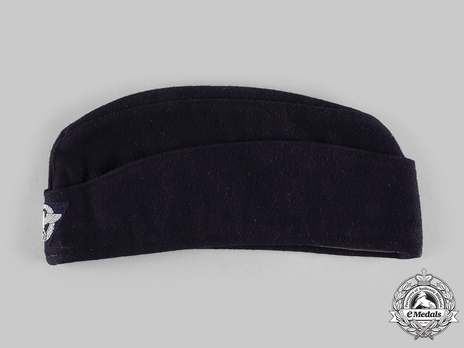 Firefighters Blue 1937 Pattern Field Cap (unpiped version) Left