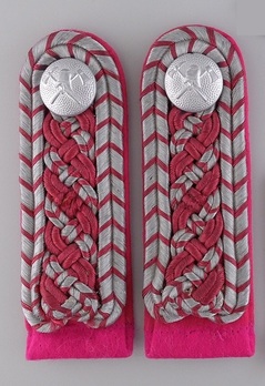Firefighters Meister 2nd Pattern Shoulder Boards (volunteer version) Obverse