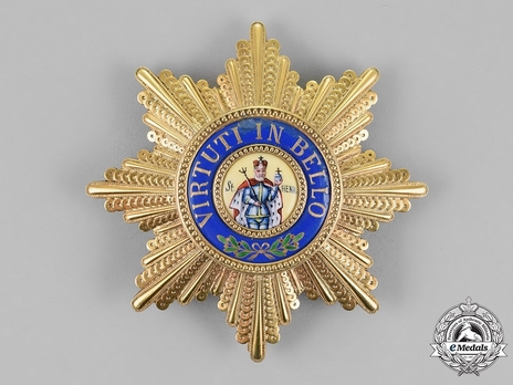 Military Order of St. Henry, Type III, Grand Commander Breast Star (in silver gilt) Obverse