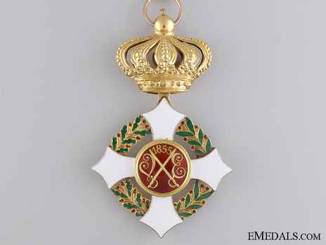Military Order of Savoy, Type II, Commander Reverse