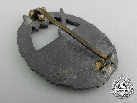 Coastal Artillery War Badge, by Förster & Barth Reverse