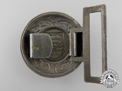 Firefighters Regional Officer Belt Buckle (Saxony version) Reverse
