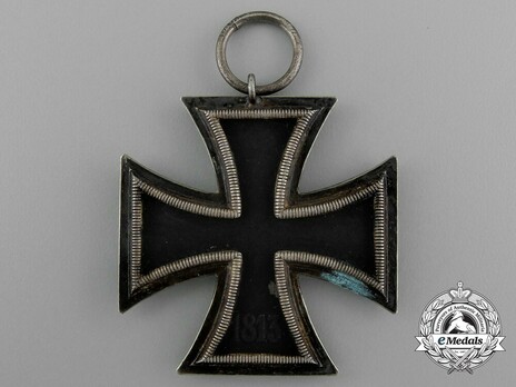 Iron Cross II Class, by Gottlieb & Wagner, #52 ("52") Reverse