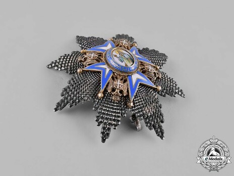 Order of Saint Sava, Type III, II Class Breast Star Obverse Order of Saint Sava, Type III, II Class Breast Star Obverse