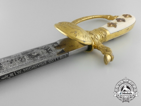 Forestry Administrative Official Hunting Cutlass by C. Eickhorn Obverse