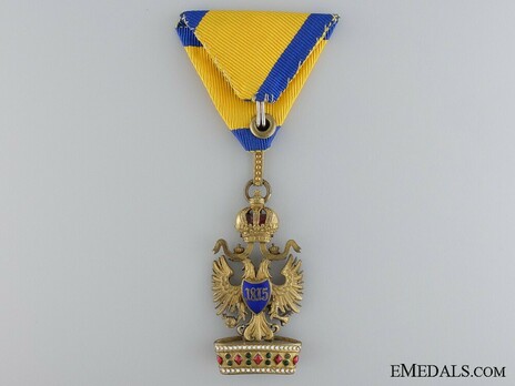 Type III, Civil Division, III Class (in Bronze gilt) Reverse