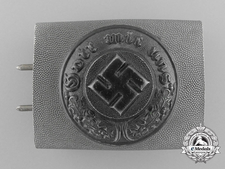 Firefighters Fire Protection Police Enlisted Ranks Belt Buckle Obverse