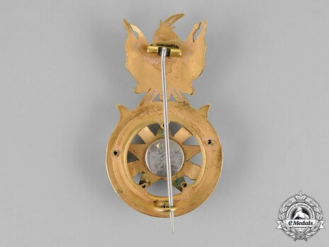 Order of Skanderbeg, Type I, Officer's Cross Reverse