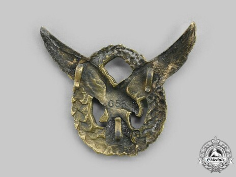 Pilot and Observer Badge, Night Fighters and Bombers (Pilot)