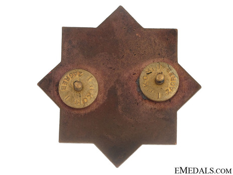 Order of the Military Star, Breast Star Reverse