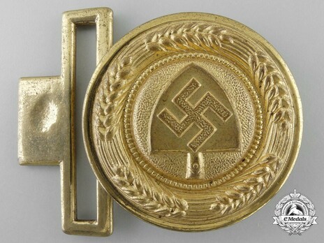 RAD General's Belt Buckle (brass version) Obverse
