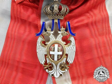 Order of the White Eagle, Type II, Civil Division, I Class Obverse