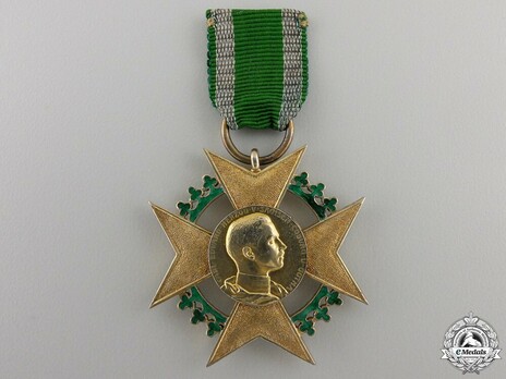 Decoration for Art and Science, Type V, Cross Obverse