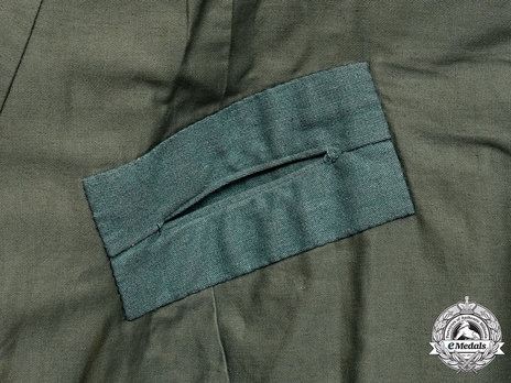 German Police NCO/EM's Greatcoat Interior Detail