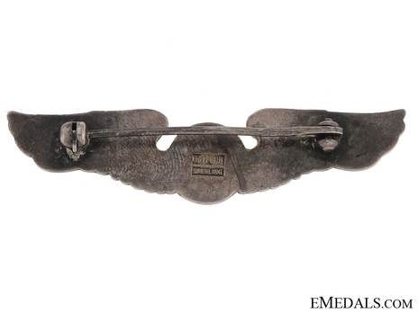 Wings (with sterling silver, reduced size) Reverse