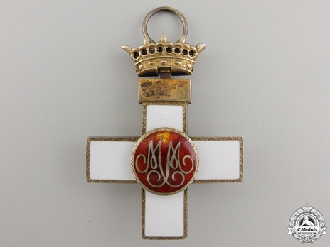 4th Class Breast Star (silver gilt) Set Reverse