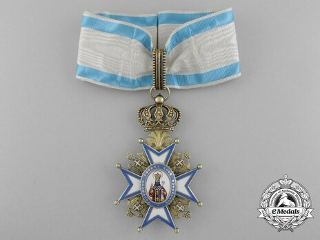 Order of Saint Sava, Type I, III Class Obverse