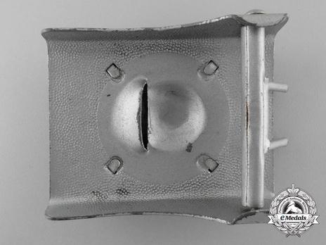 Firefighters Regional Enlisted Ranks Belt Buckle (Westfalia version) Reverse