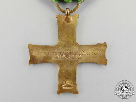 Commemorative Cross for the 1st Army (model I) Reverse