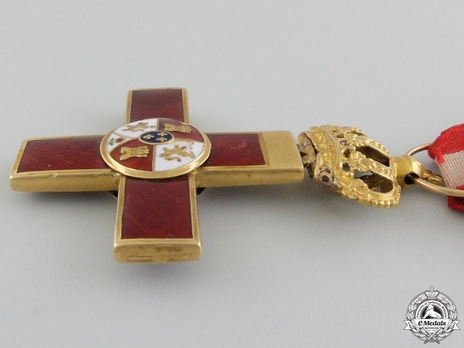 1st Class Cross (red distinction) (gold) Obverse