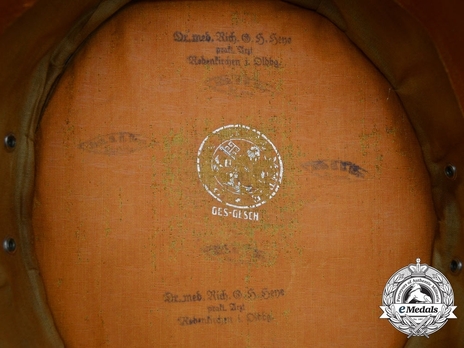 SA Kepi 3rd Form for Enlisted Ranks (steel-green version) Detail