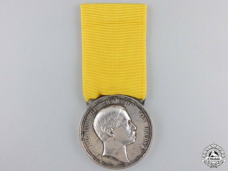Civil Merit Medal in Silver, Type VI (1857-1865) Obverse