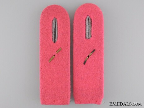 Luftwaffe Corps of Engineer Officers Oberleutnant Shoulder Boards Reverse