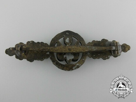 Bomber Clasp, in Bronze (in zinc) Reverse