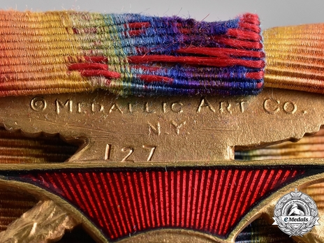 Medallic Art Co N.Y on medal