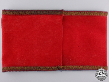NSDAP Leiter einer Stelle/Zellenwalter/Zellenobmann Type II Ort Level Armband Reverse