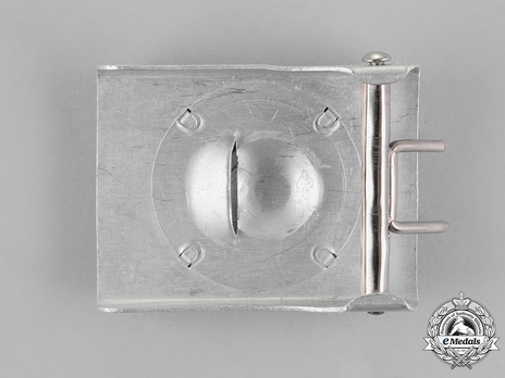 RAD NCO/EM's Belt Buckle (by Overhoff & Cie) Reverse