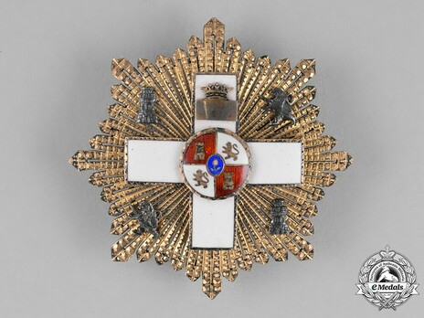 IV Class Grand Cross Breast Star Obverse