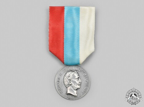 Medal for Zeal, Type II, in Silver