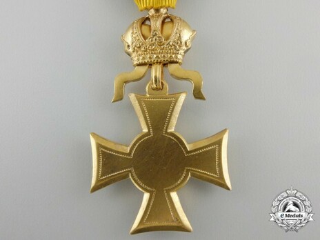 Type IV, I Class (for 50 years with crown & gold eagle) Reverse