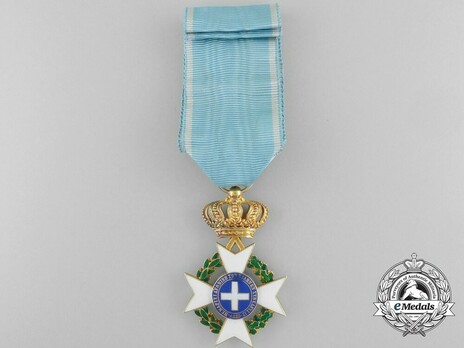 Order of the Redeemer, Type II, Knight's Cross, in Gold Reverse