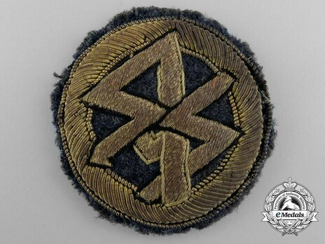 DLV Tradition Badge for Former Members of SS and SA Fliegerstürme, in Gold Obverse