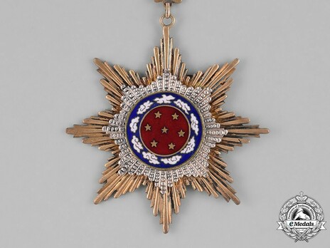 Order of United Glory, III Class Sash Badge Obverse