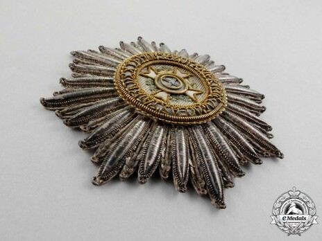 Order of the Redeemer, Type I, Grand Cross Breast Star (in cloth) Obverse